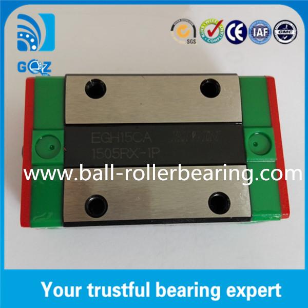 Buy Miniature High Speed Linear Slide Bearings Customized Self-Aligning EGH15CA at wholesale prices