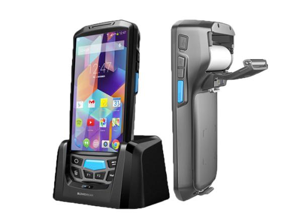 Buy Waterproof IP65 Handheld Terminal With Printer , Android PDA Device BH98 at wholesale prices