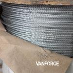 Round Marine Grade Stainless Steel Cable For Ship / Offshore Platform
