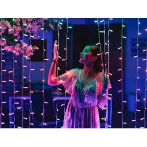 Multiple LED Scene Modes RGBW Intelligent Controlled Curtain Lights With