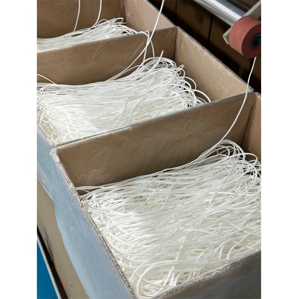 White Stretchy Ear Loops Thread Earloop Elastic Band Soft 2.5-2.8mm