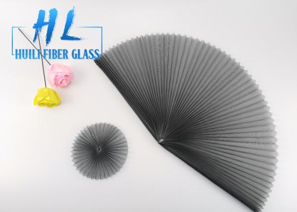 Buy Polyester PP Pleated Mesh Folding Window Mosquito Net For Sliding Windows at wholesale prices