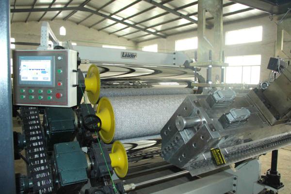 Buy High Efficient Embossed Pc Solid Sheet Extruder Machine Use For Glazing & Lighting at wholesale prices