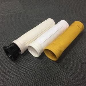 Non woven needle punched Nomex dust filter bag DN 130x2450mm special used in asphalt mixing plant bag filter