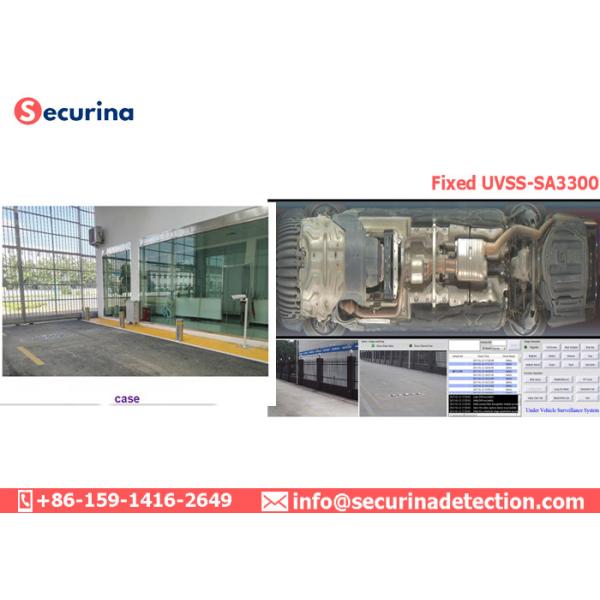 IP68 ALPR UVIS Under Vehicle Inspection System RS485 For Car Bomb Searching