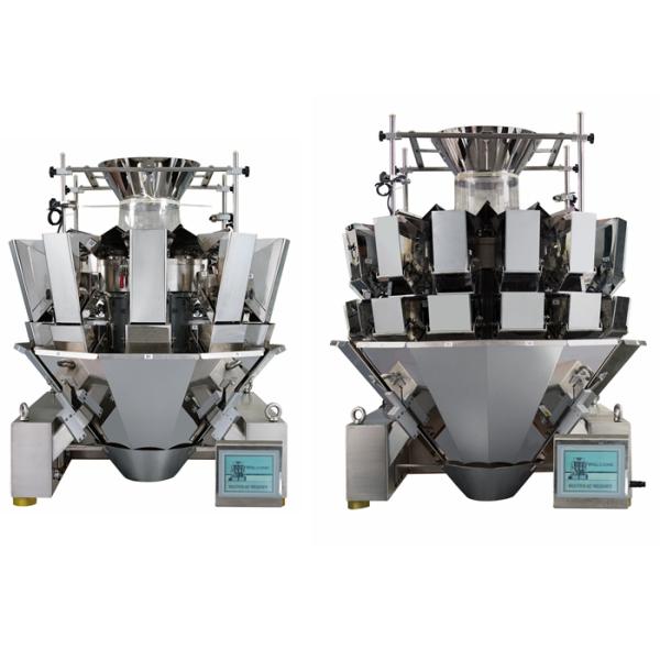1.6L Hopper 10 Heads Multihead Weighers , 65 Bags / Min Automatic Weigher