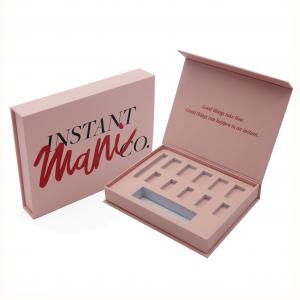 Quality Custom Magnetic Nail Tip Box False Press On Nails Custom Box Cheap Packaging Boxes For Nails for sale
