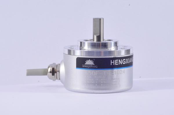 Buy Outer Diameter 50mm S50 Solid Shaft Encoder With Socket 2500 Resolution NPN Output NOC-S1024-2MD encoder at wholesale prices