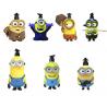 5 - 7 Inch Height Yellow Color Minions Cartoon Shampoo Bottle Made By PVC / ABS Material for sale