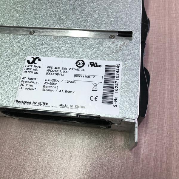 OEM/ODM Rack Mounted Telecom DC Power Systems P/N MFGS0201.003 FPS 48V 2KW 230VAC BD