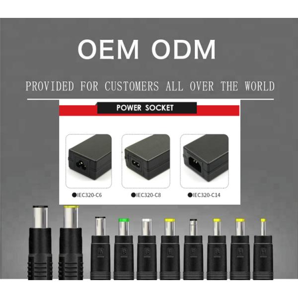 Desktop Connection Switching Power Adapter 100W AC Customized For LED Strips