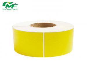 China Thermal Transfer Adhesive Sticker Roll Barcode Label Preprinted Color OEM Size / Logo on sale