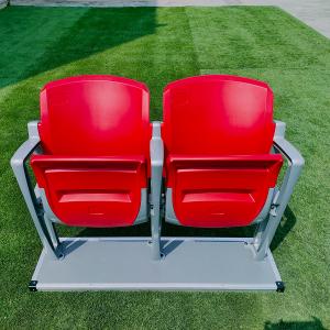 Quality Tip Up Plastic Stadium Seating Anti Aging Anti UV Fire Proof Fixed Seating for sale