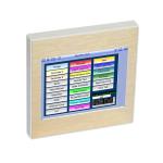 Ethernet Port HMI Control Panel 300cd/M² TFT True Color Display