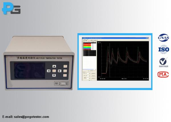 Buy TP-X Multiplex Thermometer Environment Test Equipment With Software K Type Thermocouples at wholesale prices
