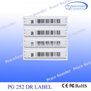 Quality Soft Anti Theft Barcode Sticker Labels For Clothing / Apparel /Garment Store for sale