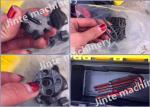 PLC Programmable Hexagonal Wire Netting Machine Galvanized Steel