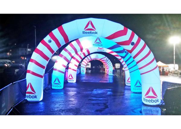 Buy Arch Gate Shape Inflatable Event Tent Tunnel Structure Weather Resistant at wholesale prices