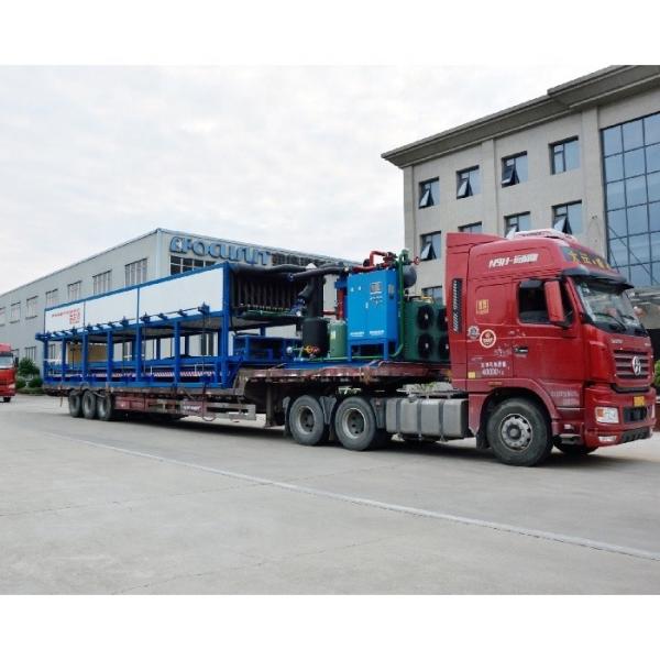 Buy 40 Tons Industrial Ice Block Maker Making Machine with Design and Fusheng Compressor at wholesale prices