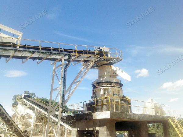Buy Construction Feeding 20mm 90kw 60t/H Cone Crusher Machine at wholesale prices