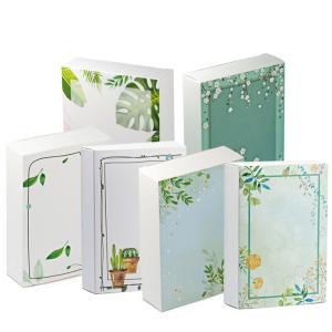 Quality Custom logo Folding Recycled Paper Gift Boxes Printing pattern Cardboard box for sale