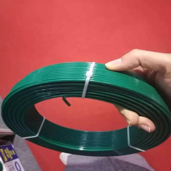 Plastic Coated Iron Green Binding Wire 3.2mm