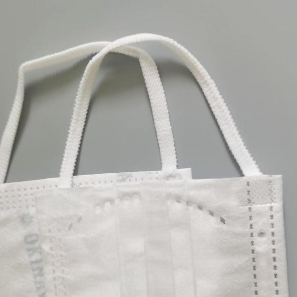 Adjustable Soft Elastic Ear Loops Flat Masks Accessories White Colour 5mm