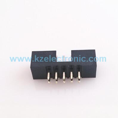 Buy 2.54mm pitch box header male header for PCB connector at wholesale prices