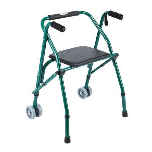 Aluminum Alloy Medical Foldable Mobility Walking Aids With Wheels