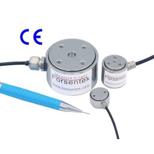 Quality Flange Load Cell 200kg Compression Sensor 2kN Actuator Thrust Force Measurement for sale
