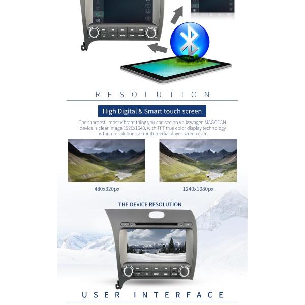 7.1 KIA FORTE Android Car DVD Player Equipped Auto Radio GPS Multimedia