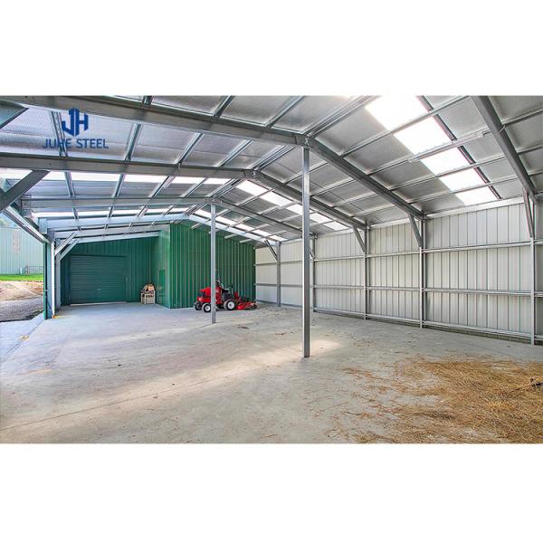 Q235B/Q345B Low Carbon Steel Farm Warehouse With Decoiling Processing Service