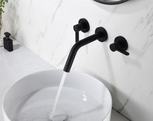 Quality Double Handle Embedded Box ODM Concealed Basin Mixer for sale