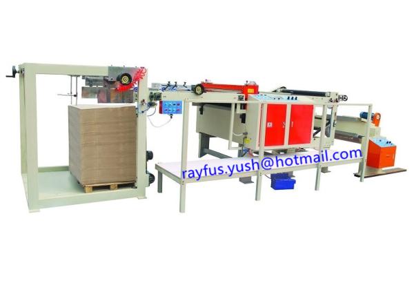 Buy Auto Paper Roll To Sheet Cutting Machine / Paper Roll To A4 Sheet Cutting Machine at wholesale prices