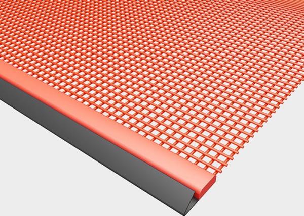 Buy Red Square Bonding PU Screen Mesh - Polyurethane Screen Mesh at wholesale prices