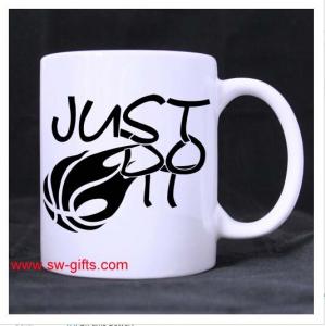 Quality Custom Just Do It Personalized Office Home Mugs Beer Coffee Mug White Cups Ceramic Gifts for sale