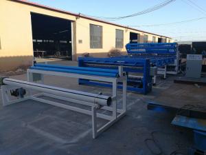 China Panasonic PLC Automatic Wire Mesh Welding Machine For Fence Mesh on sale