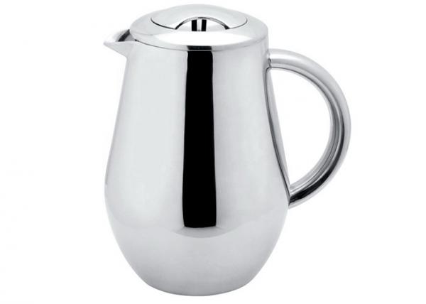 Buy SS304 French Coffee Press Plunger Double Wall Stainless Steel Coffee Plunger 1000ml at wholesale prices