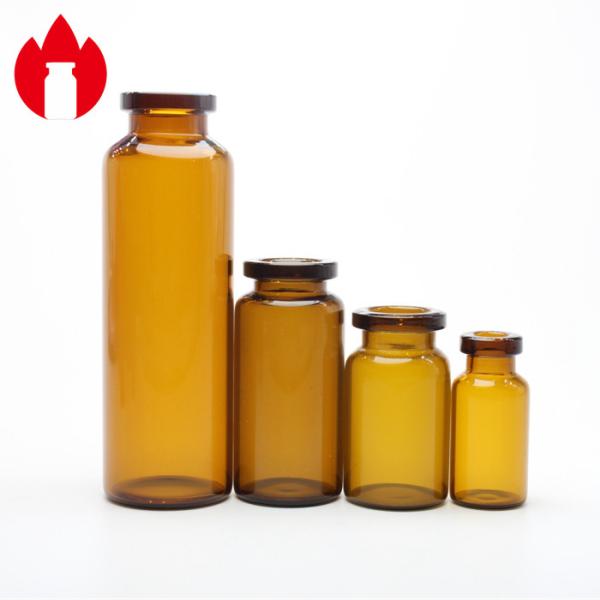 GMP Standard Medicinal Injection Crimp Top Glass Tube Vials 2ml 5ml 10ml