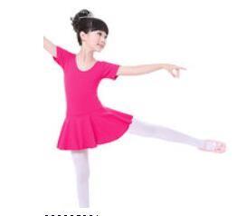 Quality New Latin dance performance clothing exercise suit girls summer short-sleeved Latin skirt children for sale