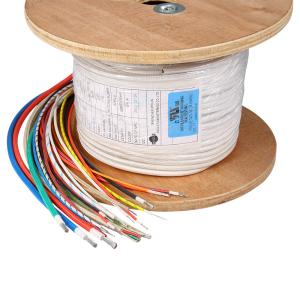 China Awm3122 Multi Functional White Stranded Hookup Wire Environment Friendly on sale
