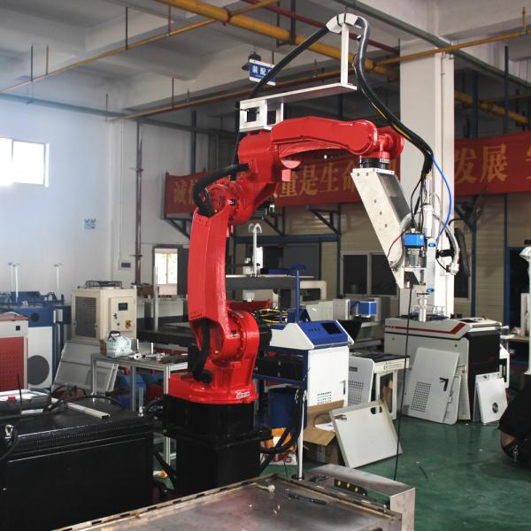 Buy IP65 Intelligent 6 Axis Welding Robot With CNC Controller at wholesale prices