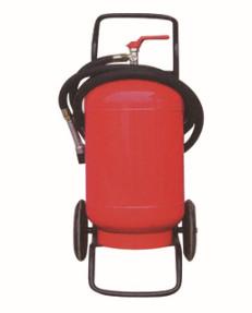China Museum / School 70 kg Trolley Fire Extinguisher Portable Dry Chemical Fire Extinguisher on sale