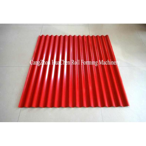 Roof Wall Double Layer Roll Forming Machine 0 - 15m / min Manual Hydraulic Decoiler