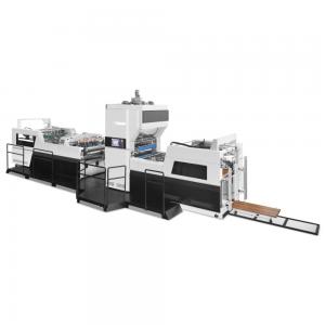 Quality Intelligence Automatic Water Base Gluing Dry Film Laminating Machine NFM-H1080 for sale