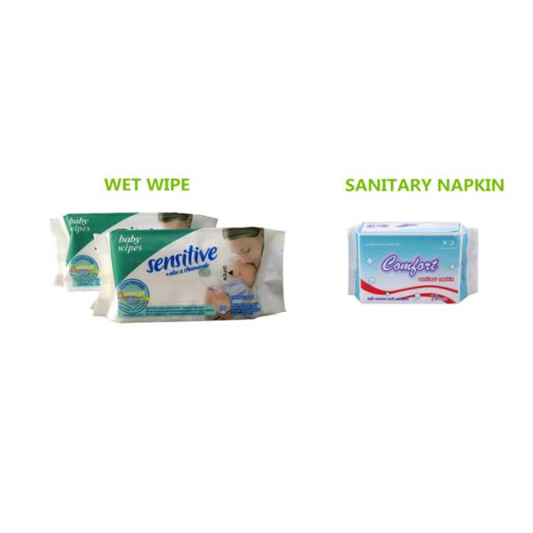 Antibacterial Soft Disposable Dry Wipes Portable With Smooth Surface , Environment Friendly