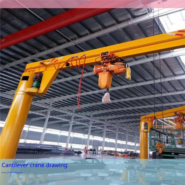 BBZ type 1t explosion-proof cantilever crane, lifting material cantilever crane, rotary crane, explosion-proof crane