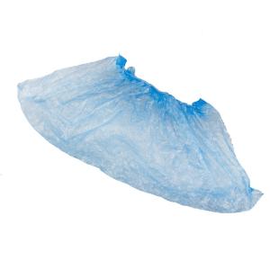 China Water Resistant Disposable Indoor Shoe Covers Plastic Overshoe 38cm*18cm / 38cm*20cm on sale