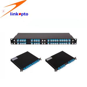 Quality Compact Design Cwdm Multiplexer , 16 Channel Multiplexer With Monitor Pot for sale