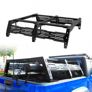 Quality Aluminium Pickup Truck Bed Rack Systems Adjustable Powder Coating for sale